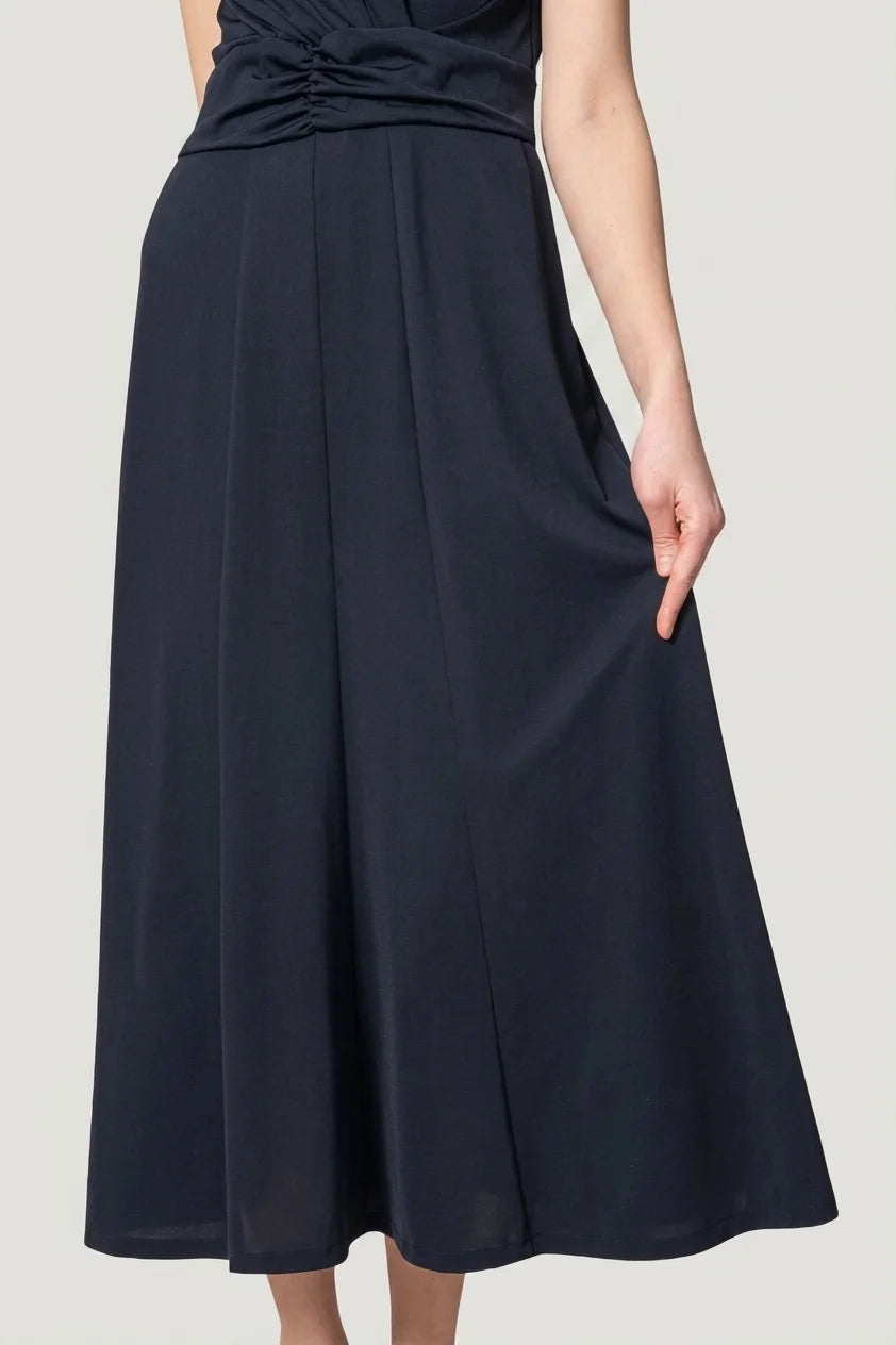 Stretch Jersey Long Marilyn Dress
