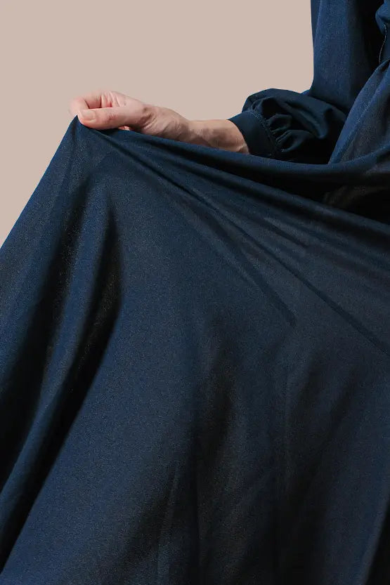 Stretch Chiffon: Long Mermaid Dress