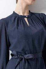 Stretch Chiffon: Long Mermaid Dress