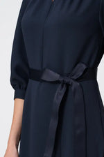 【Back Satin Georgette】Long Mermaid Dress