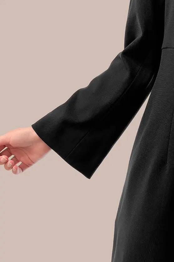 Space Material: Bell Sleeve Dress