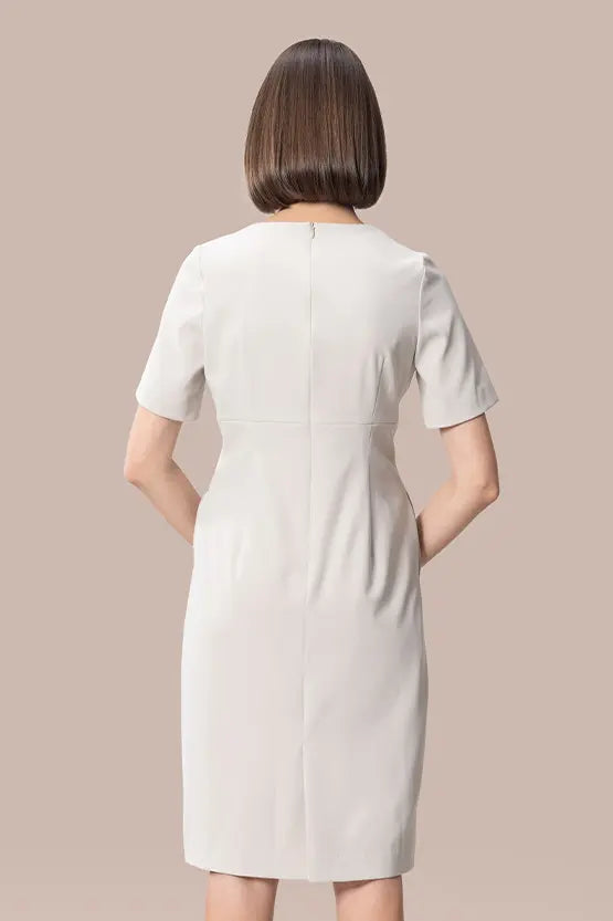 Smart Stretch: V-neck Essential Dress