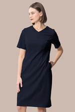 Smart Stretch: V-neck Essential Dress