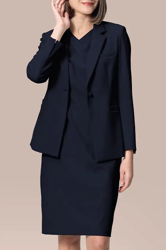 Smart Stretch: V-neck Essential Dress