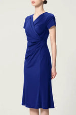Stretch Jersey: Gathered Dress