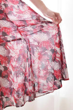 Stretch Chiffon: Passion Mandarin Long Mermaid Dress