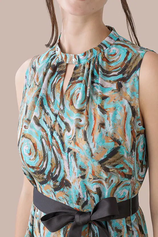 Stretch Chiffon: Long Mermaid Dress