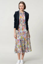 Stretch Chiffon: Long Mermaid Dress