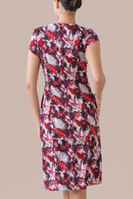 Stretch Jersey: Passion Twist Dress (Knee-Length)