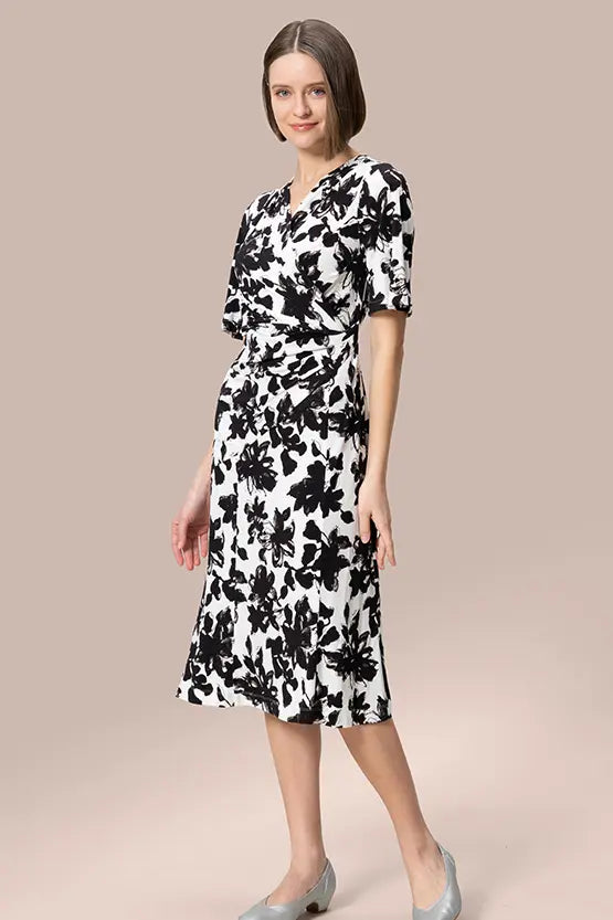 Stretch Jersey - Gathered Dress