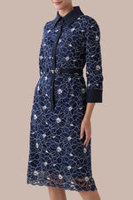 Blooming Lace: Lace Shirt Dress