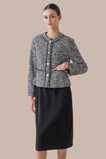 Space Material: Lace Bell Sleeve Dress