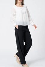 【Comfort Georgette】Straight Pants