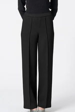 Marshmallow Tech: Straight Wide-Leg Pants