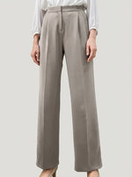 Active Stretch: Gray Wide Pants
