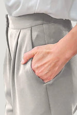 Active Stretch: Gray Wide Pants