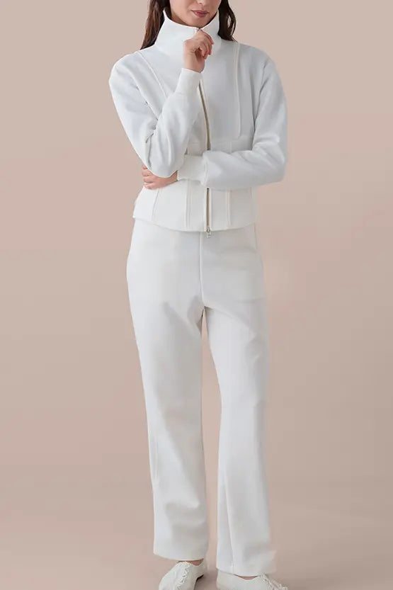 Space Material: Side Rib Pants