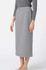 Marshmallow Tech: I-Line Long Skirt