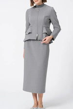 Marshmallow Tech: I-Line Long Skirt