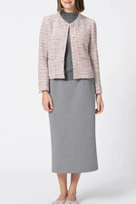 Marshmallow Tech: I-Line Long Skirt