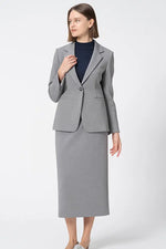 Marshmallow Tech: I-Line Long Skirt