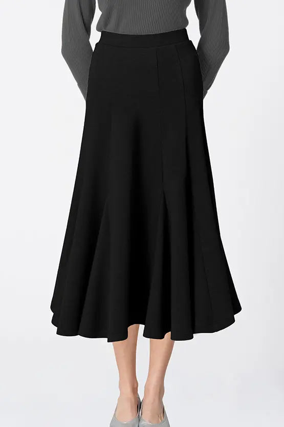 Marshmallow Tech: Flare Long Skirt