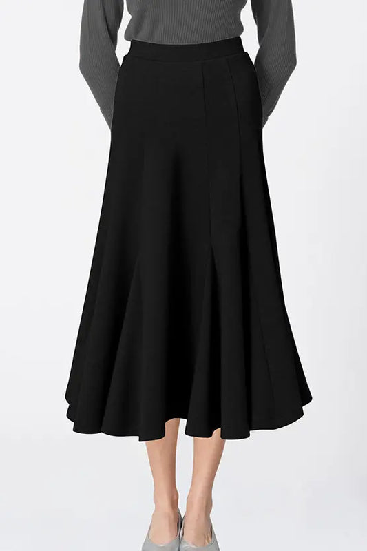 Marshmallow Tech: Flare Long Skirt