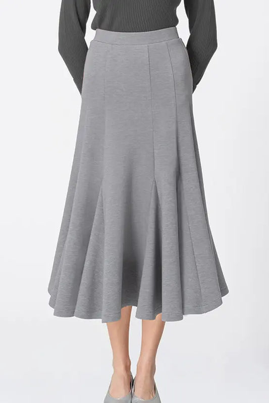 Marshmallow Tech: Flare Long Skirt