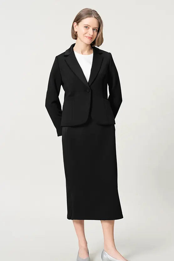 [Space Material] Straight Skirt