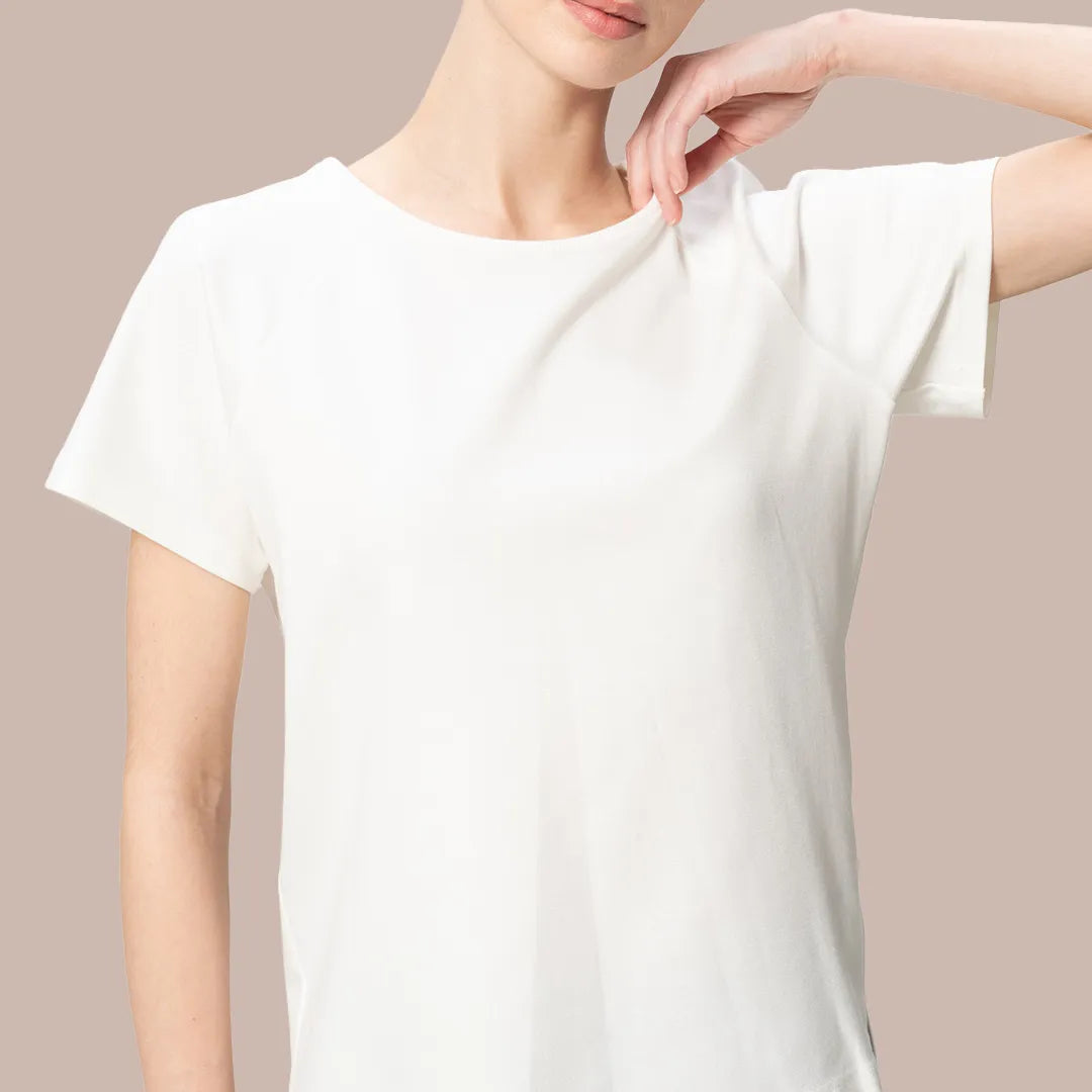 U-line x raglan design for a slender look