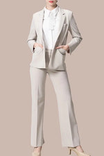 Authentic Oshima Tsumugi: Stretch Georgette Shirt with Bow Tie