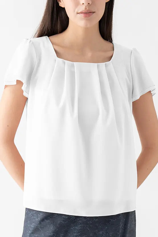 Refined T-shirt Series: Double-layered top
