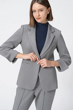 【Washable Wool Knit】High-Neck Top
