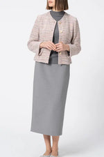 【Washable Wool Knit】High-Neck Top