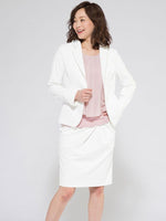 Shell White Tailored Jacket