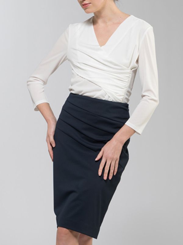 Navy Switch Skirt
