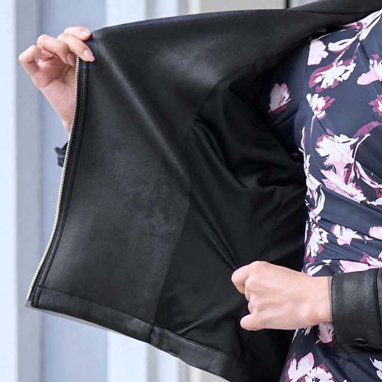 Even more stretchy! Jersey-like stretch non-animal leather