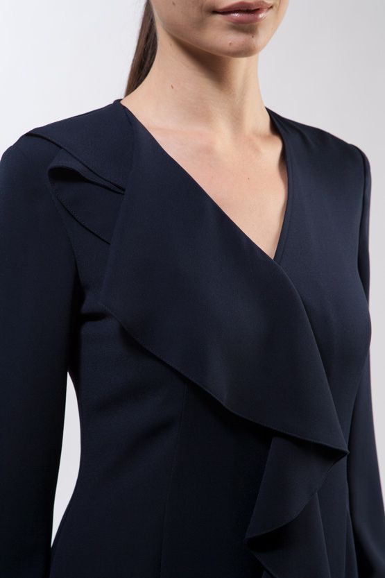 Navy Shirt Dress