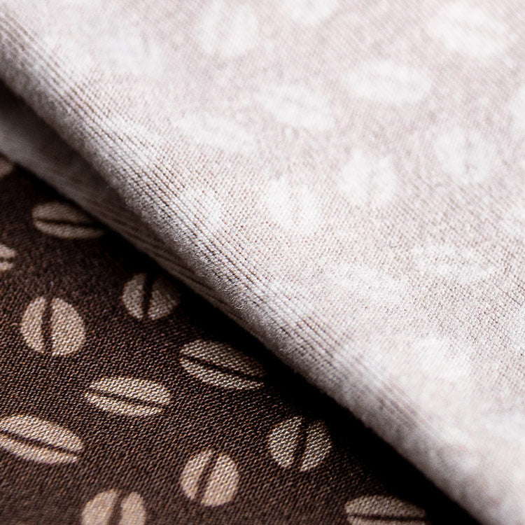 Shiny fleece lining