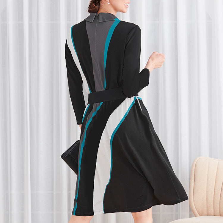 A one-piece dress capturing the emotions of standing frozen in Higashiyama, Kyoto