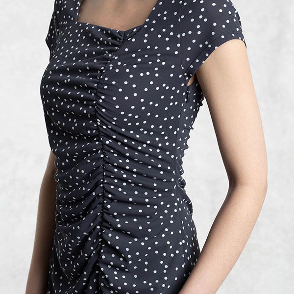 Glamorous hourglass figure