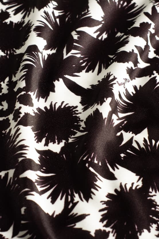 Silky: Silk-Like Monomer Galette T-Shirt With Sash