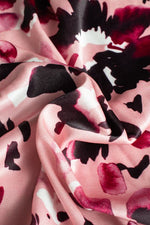 Silk-Like Pink Bella Cache-Coeur Dress