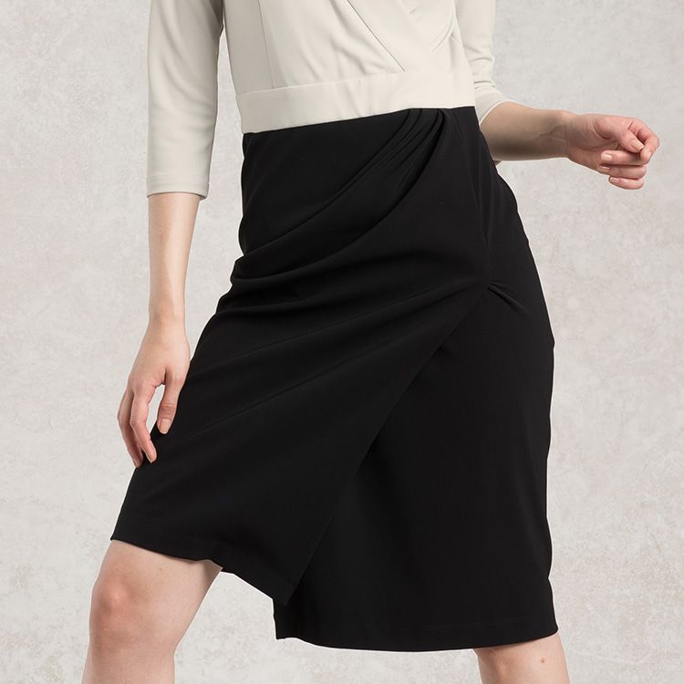 Wrap-style skirt