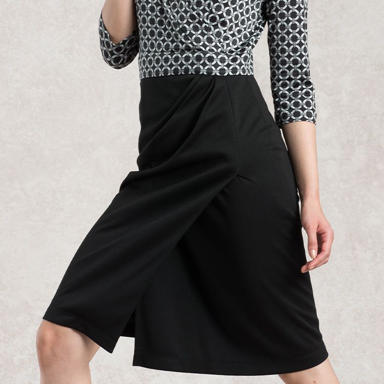 Wrap-style skirt