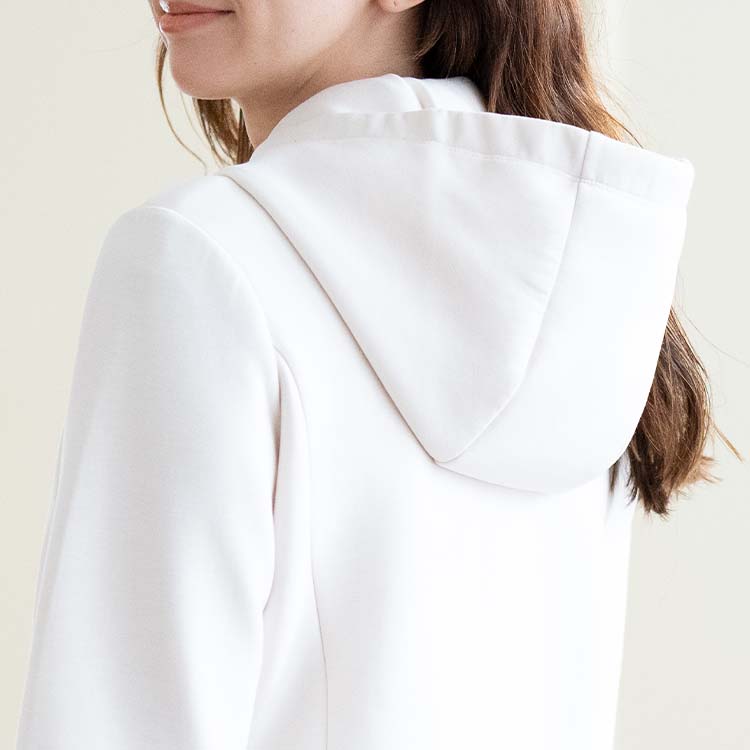 Double-layered hood for a cozy feel