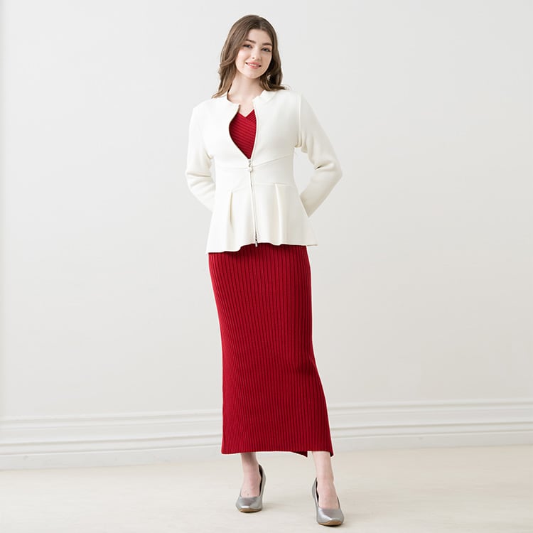 A sharp silhouette brings out the charm of a grown-up
