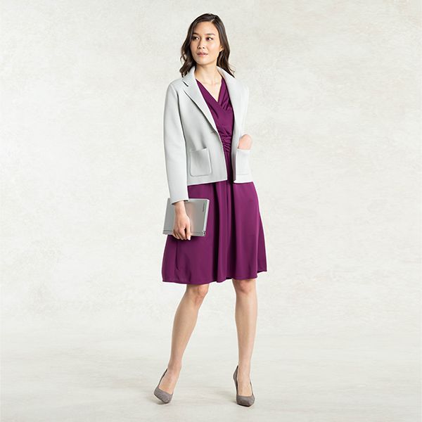 Office look with our Knit Jacket