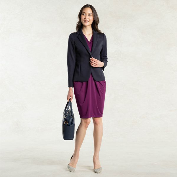 Wear with our Navy Tailored Jacket for a professional look