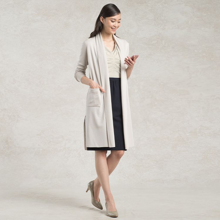 Pair with a long cardigan for a comfortable day in the office